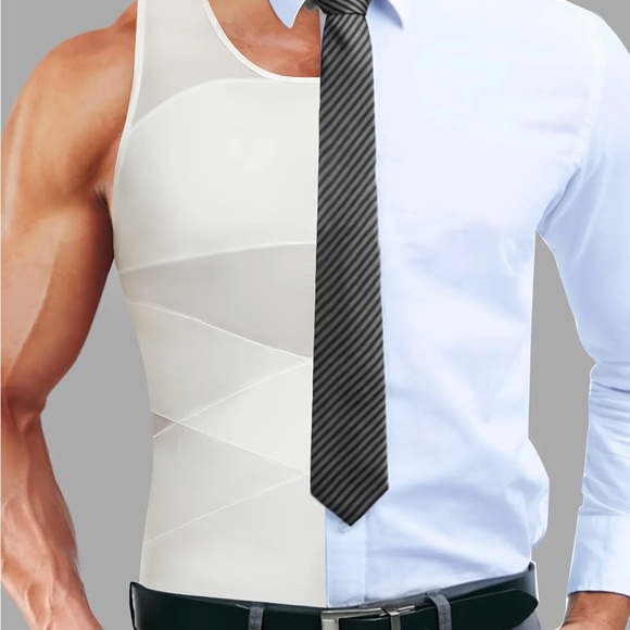 Men's Compression Shirt - Black - Picture 6 of 6